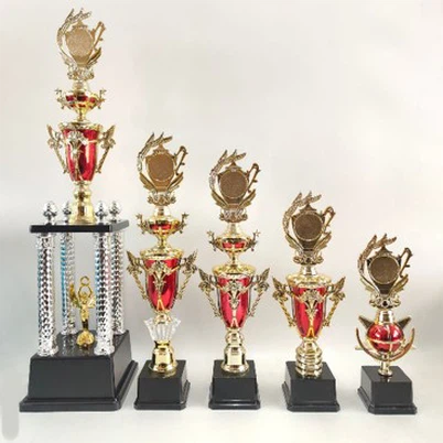 Plastikfußball -Trophäe